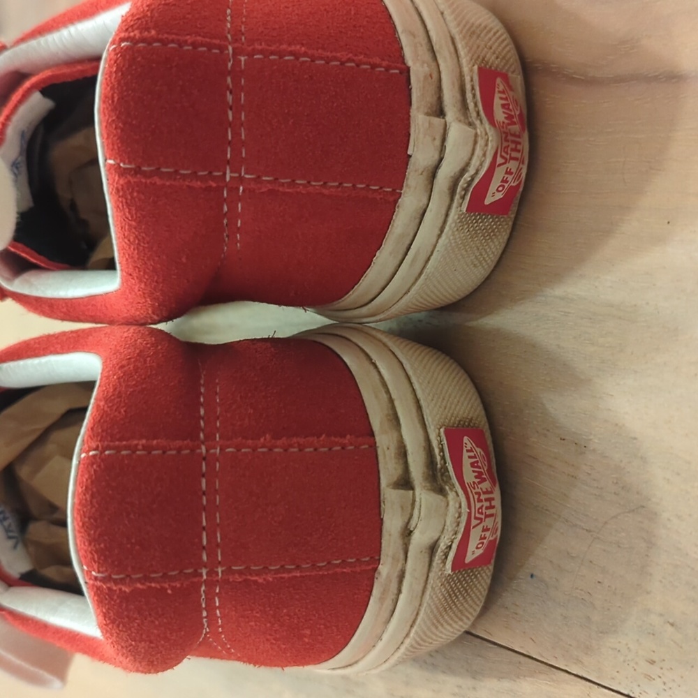 Vans suede lace sneakers RED - Picture 3 of 7